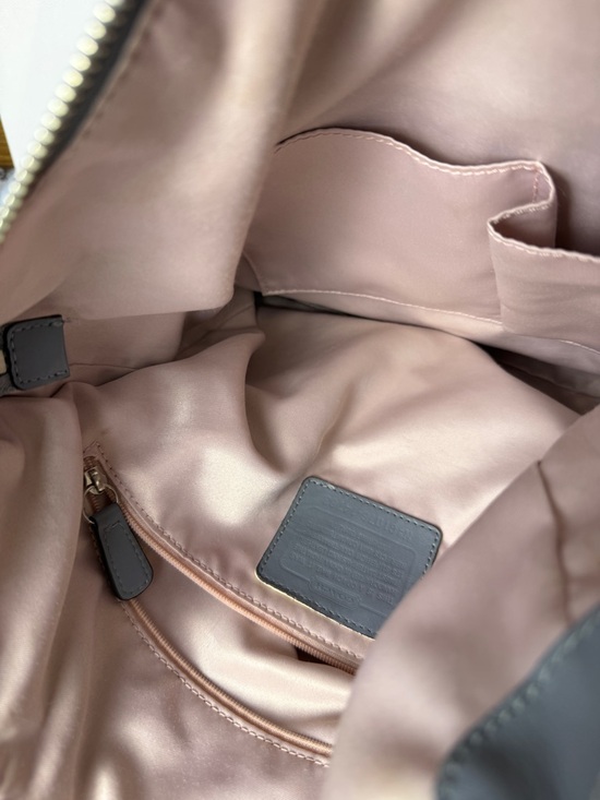 COACH Kristin Hobo Shoulder Bag | Style 14783 | Slate Gray | Silver Hardware - Picture 6 of 13